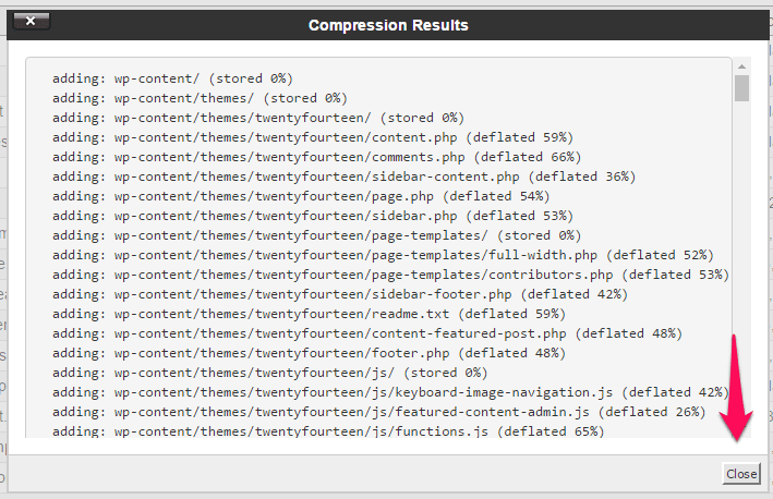 compression-result-cara-backup-wordpress